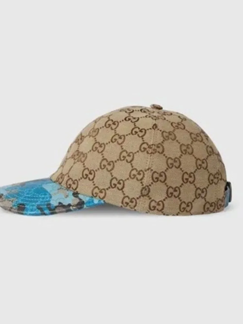 NWT Gucci GG canvas baseball unisex cap hat - size M; Rtl $660